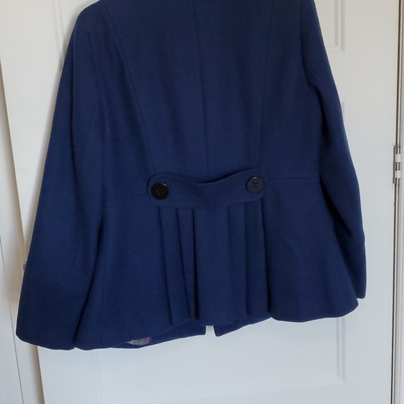 Calvin Klein blue coat - Picture 5 of 6